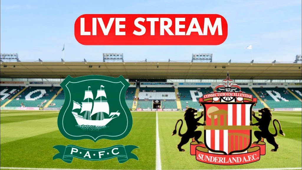 Plymouth Argyle vs Sunderland Live Stream